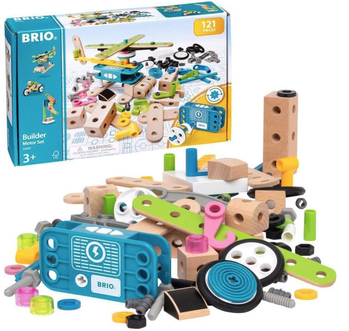 BRIO (ブリオ) ビルダー モーターセット [全121ピース]